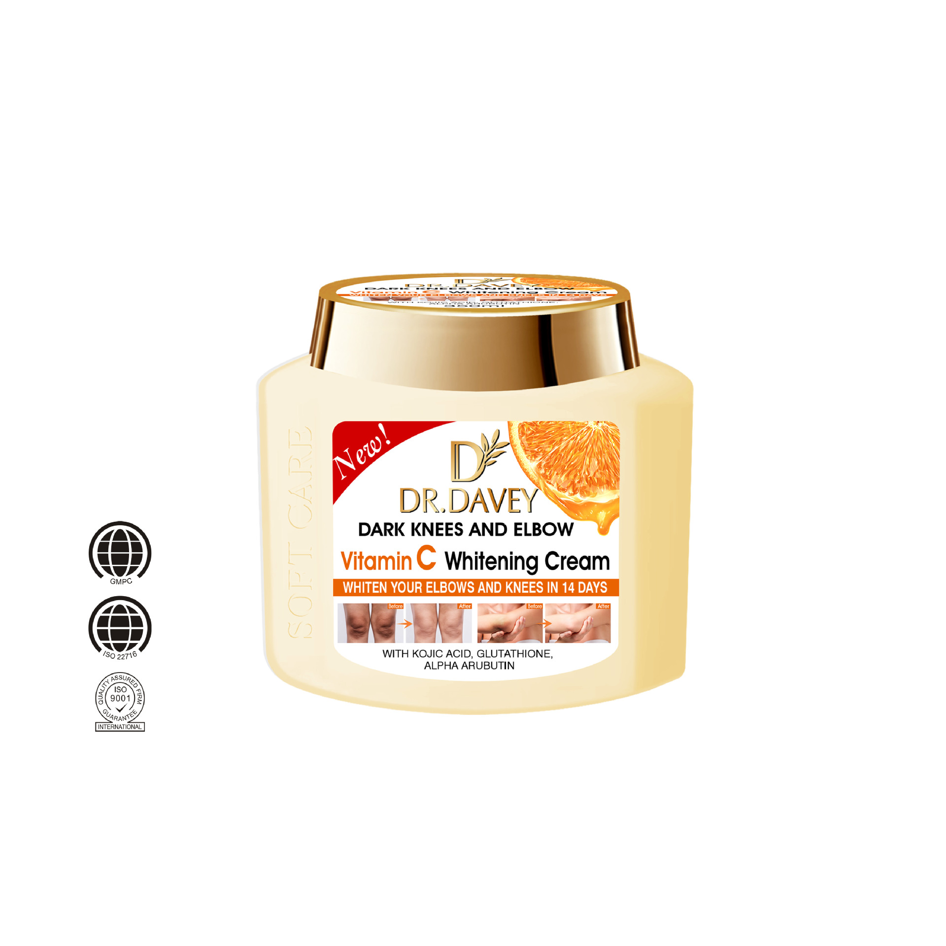 DR.DAVEY 黛薇维生素C身体霜 Vitamin C Whitening Cream 滋润