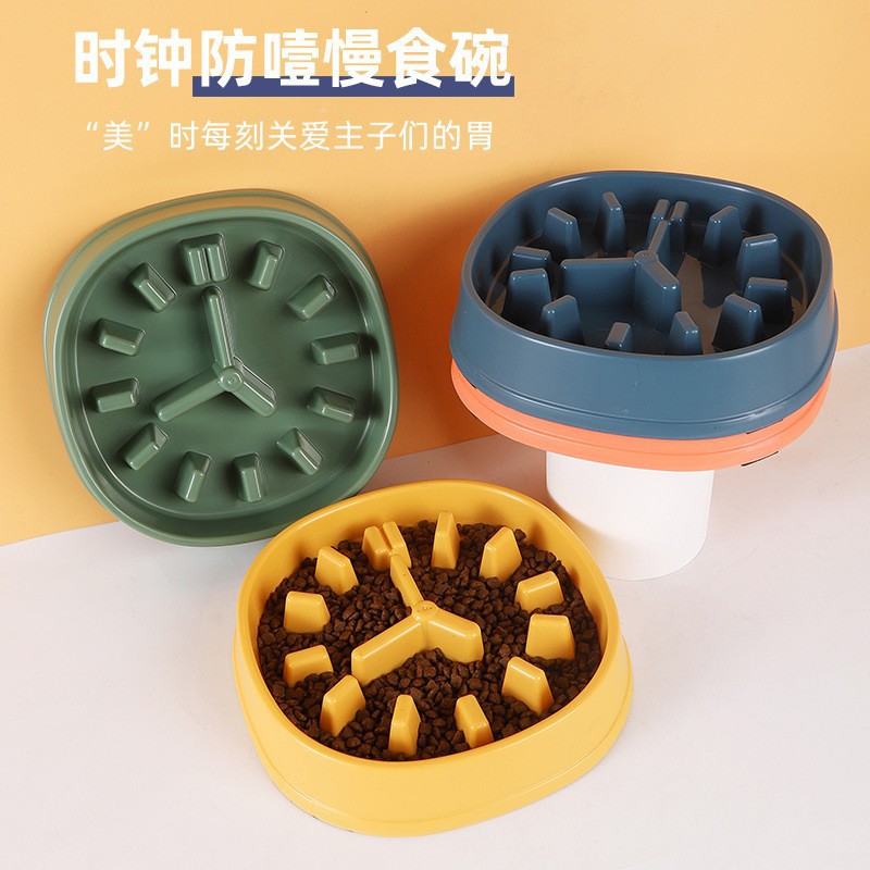 Original "Time" anti-choking bowls, pet slow food bowls, pet food utensils and dog bowls are available for wholesale in stock