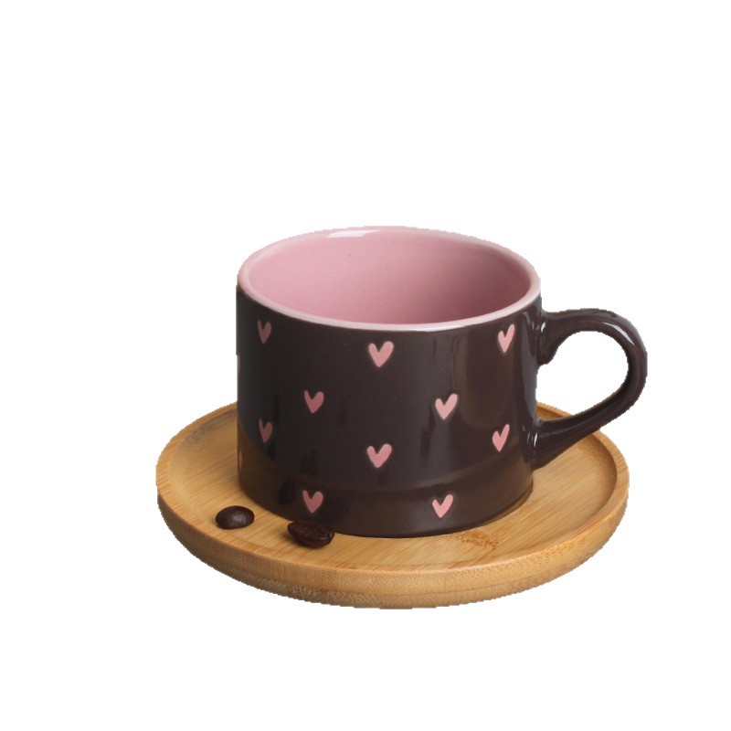 Customized ceramic mugs, LOGO printing, heat transfer printing process, large-capacity milk cups, custom-made gift cups Item Picture
