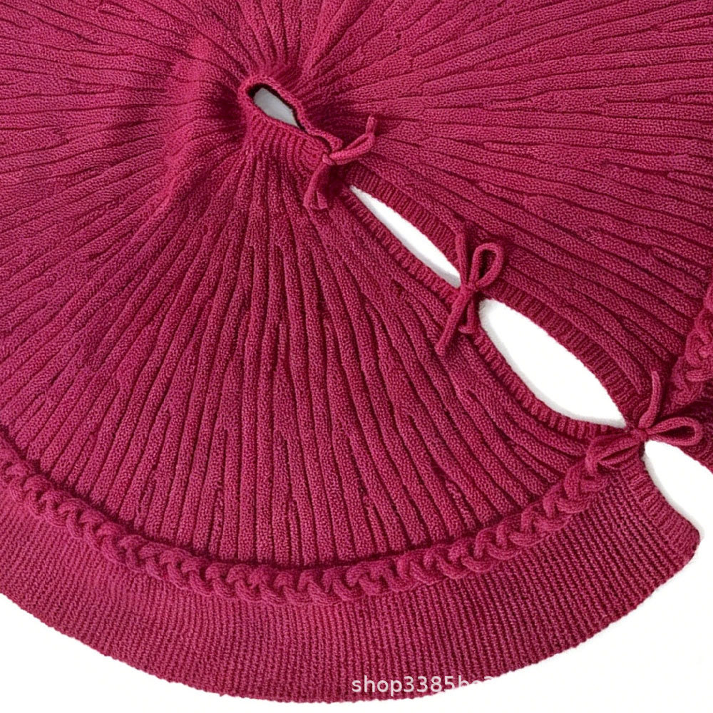 Cross-border new knitted Christmas tree skirts, tree aprons, Christmas gifts, tree decorative carpets, Ins-style decorative items, presents details Picture