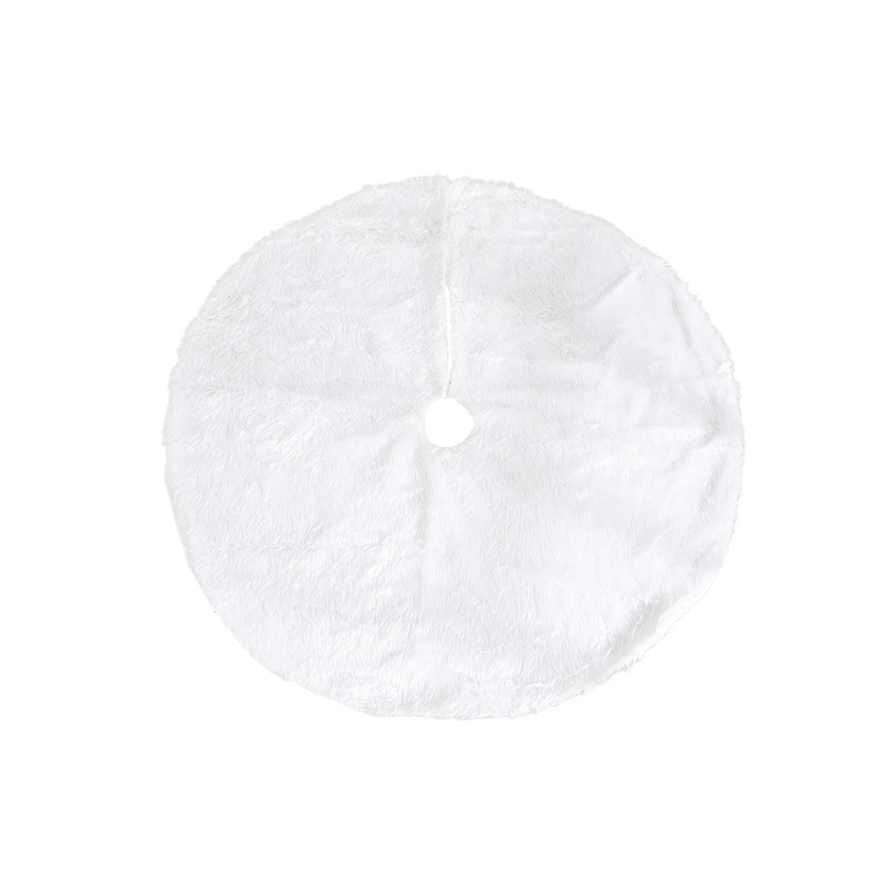 Cheung Chau Christmas Tree Dress Christmas Decorations Holiday Supplies Selling Plush Tree Dress Pure White Tree Dress Christmas Gifts Item Picture
