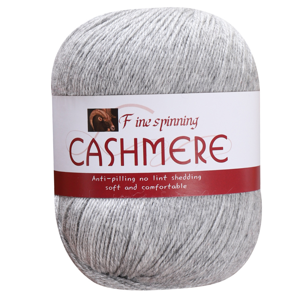 Cashmere medium and thick cashmere thread hand-knitted cashmere cross-border genuine cashmere DIY sweater thread cashmere thread Item Picture