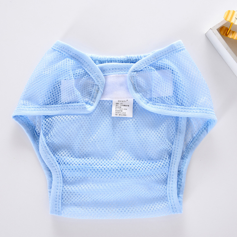新款宝宝网眼/儿童纯色尿布/婴幼儿透气布产品图