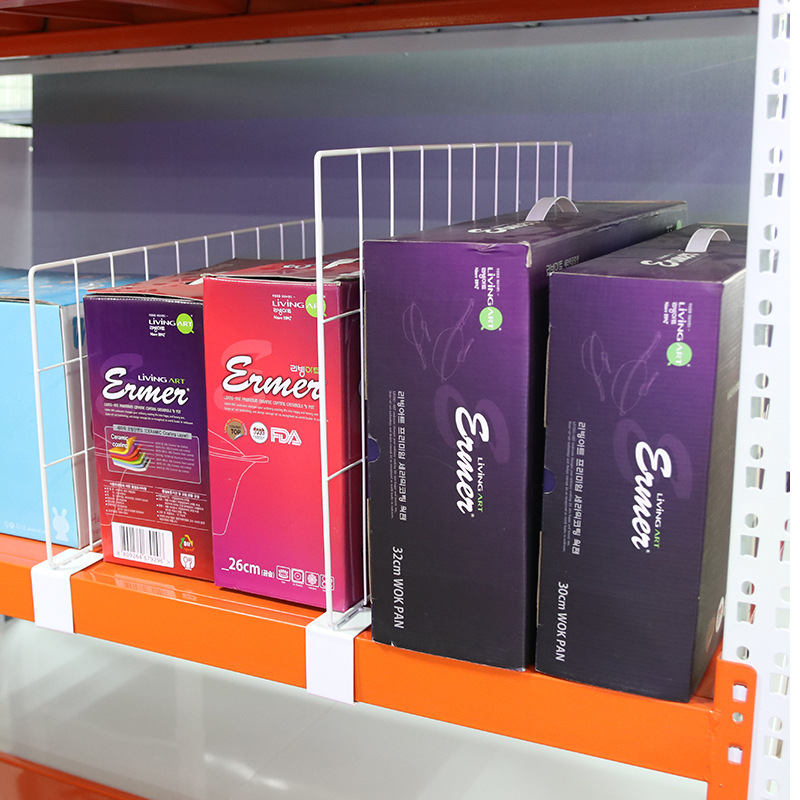 Wholesale Clothing Display Rack Baffle Net Cainiao Express Network Partition Classification Partition Shelf Storage Space Separation details Picture