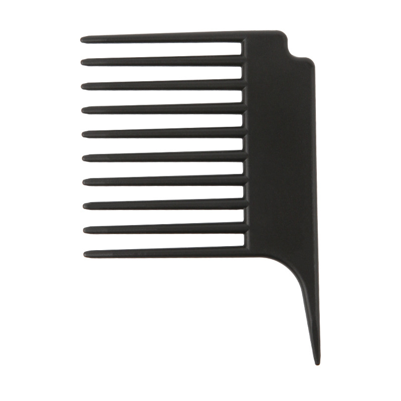 Hairdressing men's textured comb back head wide tooth comb Hairstyling styling Comb Fluffy comb high oil comb