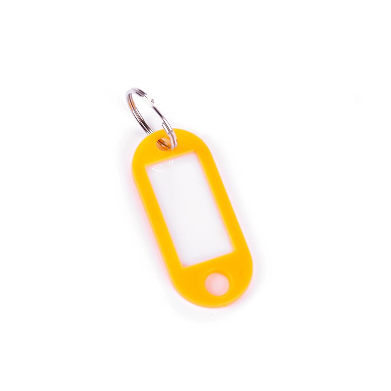Color plastic single-sided sorting key card hotel number listing simple and convenient luggage boarding pass multi-color bucket Item Picture