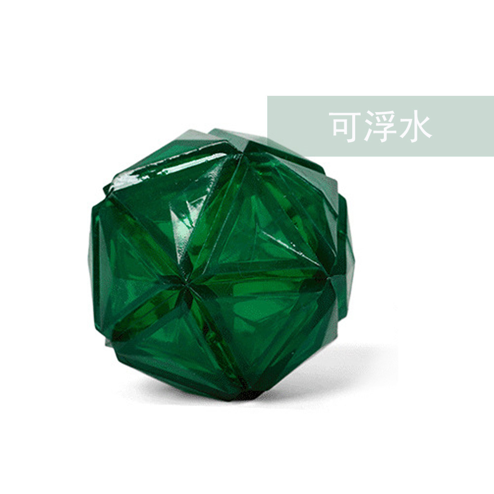 Amazon Pet Flash Ball, elastic ball toy, dog glowing and making sounds, elastic jump ball, floating water, TPR Diamond ball Specification image