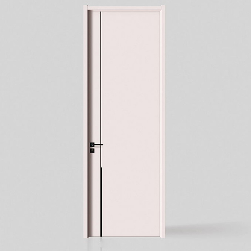 Wooden Door Manufacturers Can Customize The Flat Sliding Door For Rental Room Hotel Home Bedroom Room Set Of Doors details Picture