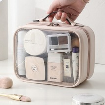 透明化妆包 大容量防水洗漱包 便携旅行收纳包