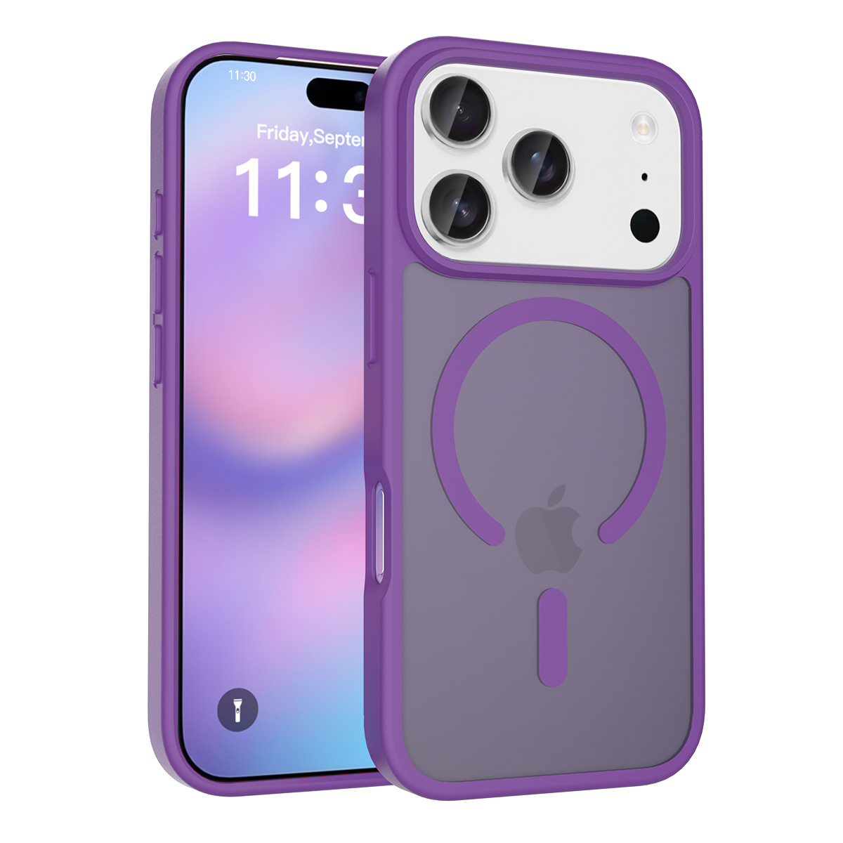 跨境苹果17pm手机壳磁吸16pro肤感防摔iphone15promax磨砂保护套详情20