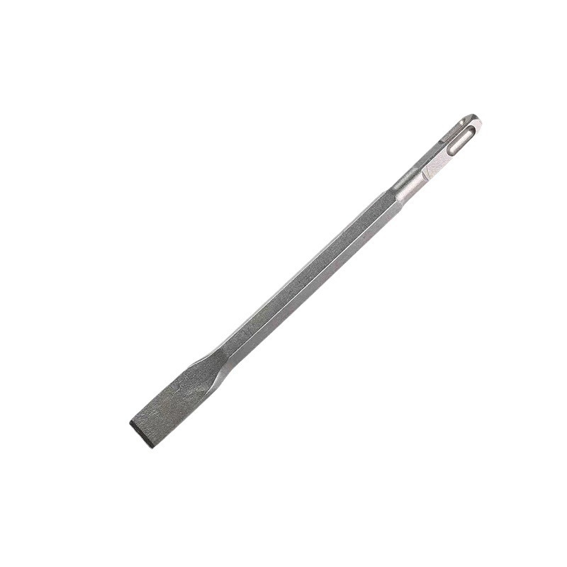 Factory wholesale of sharp and flat chisel sets 2PC and 3PC concrete brick wall square and round handle stone chisel sets Item Picture