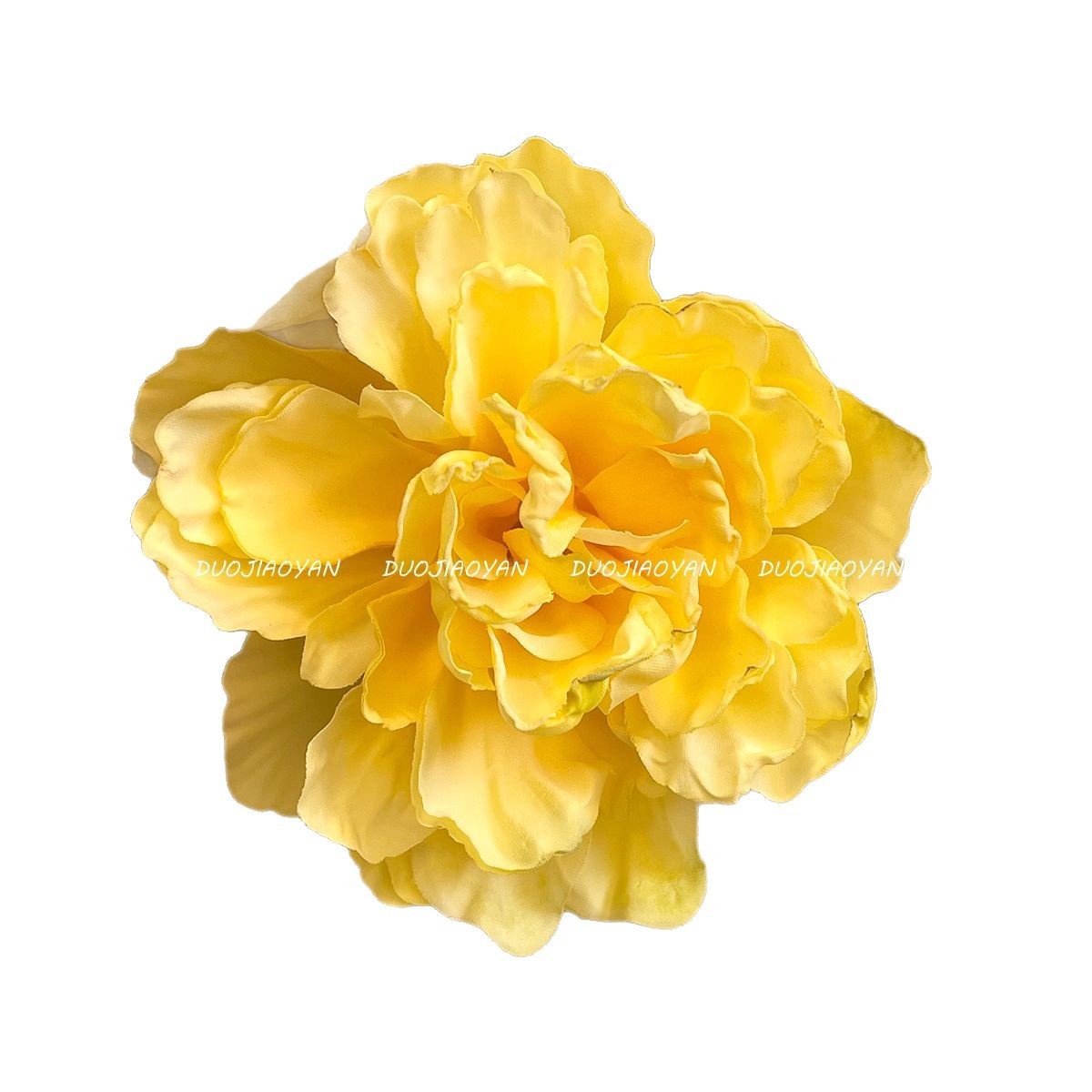 The spring atmosphere peony flower hair clip has a sweet and elegant charm. The side of the simulated flower clip is a seaside vacation style hair accessory for taking photos Item Picture