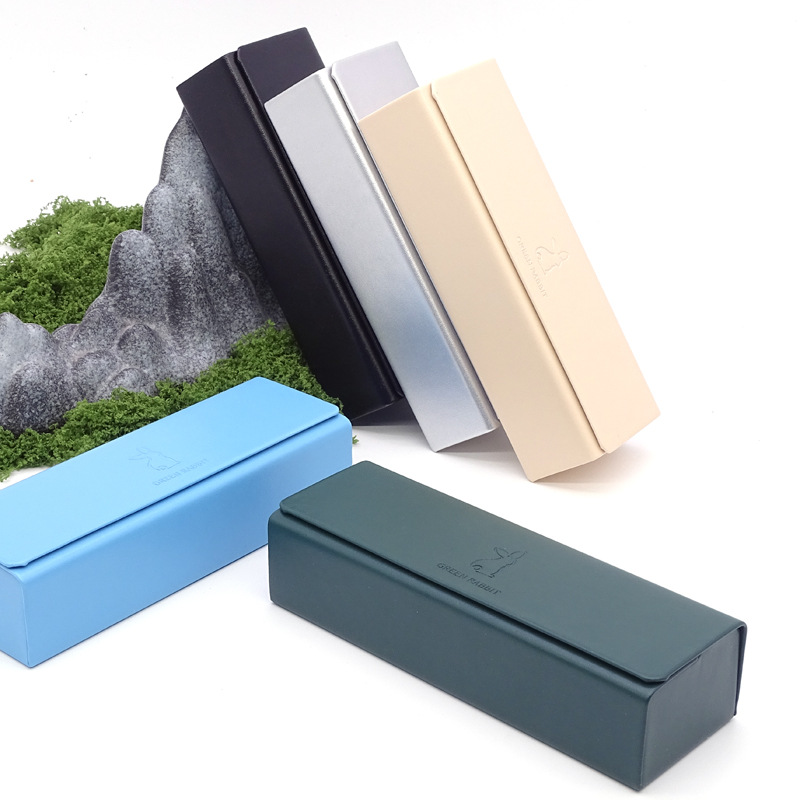 眼镜盒/折叠眼镜盒/眼镜链/老花镜折叠/眼睛袋细节图