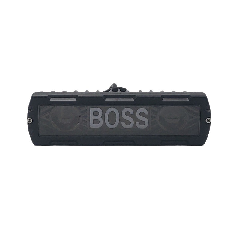 Cross-Border Foreign Trade Russia One Word Two Lens Boss Light Front Light Truck Engineering Car Repair Car Headlight Forklift Truck Item Picture