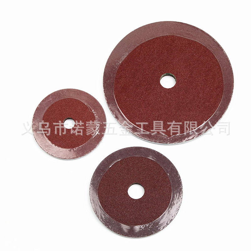 4-inch, 4.5-inch, 5-inch, 7-inch red sandpaper grinding discs, Angle grinders, sandpaper discs, woodworking grinding discs, steel paper Application Scenario