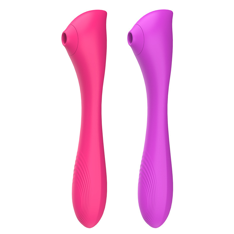 Bending suck vibrator female stimulator masturbator adult sex product full figure