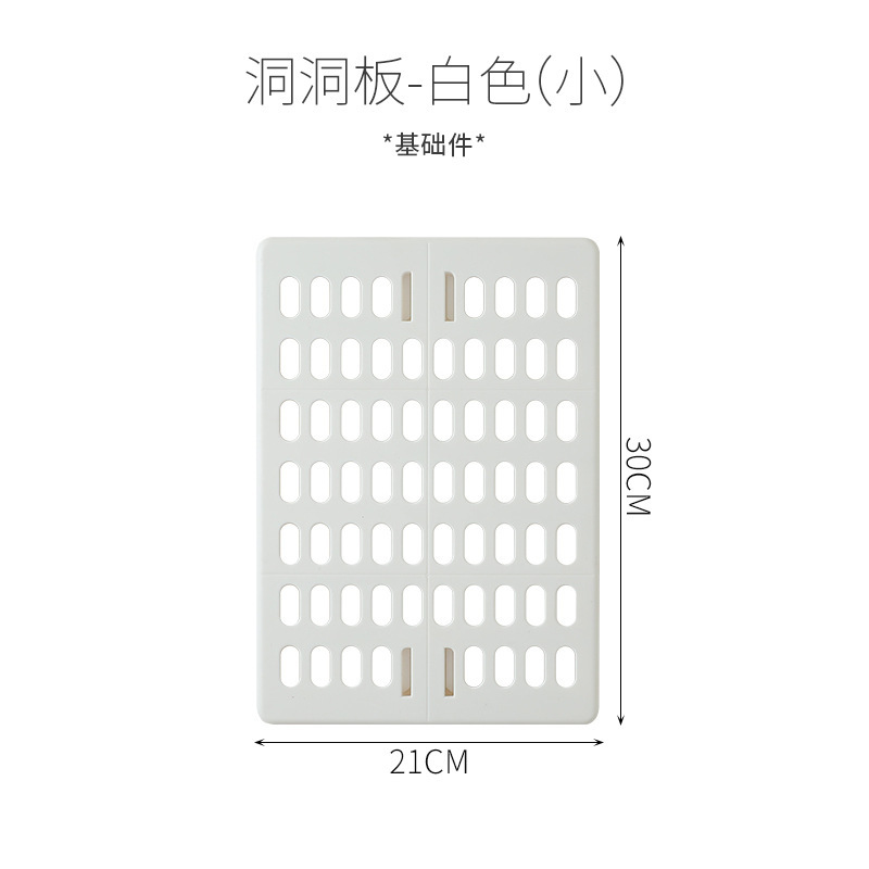 墙壁上置物架细节图