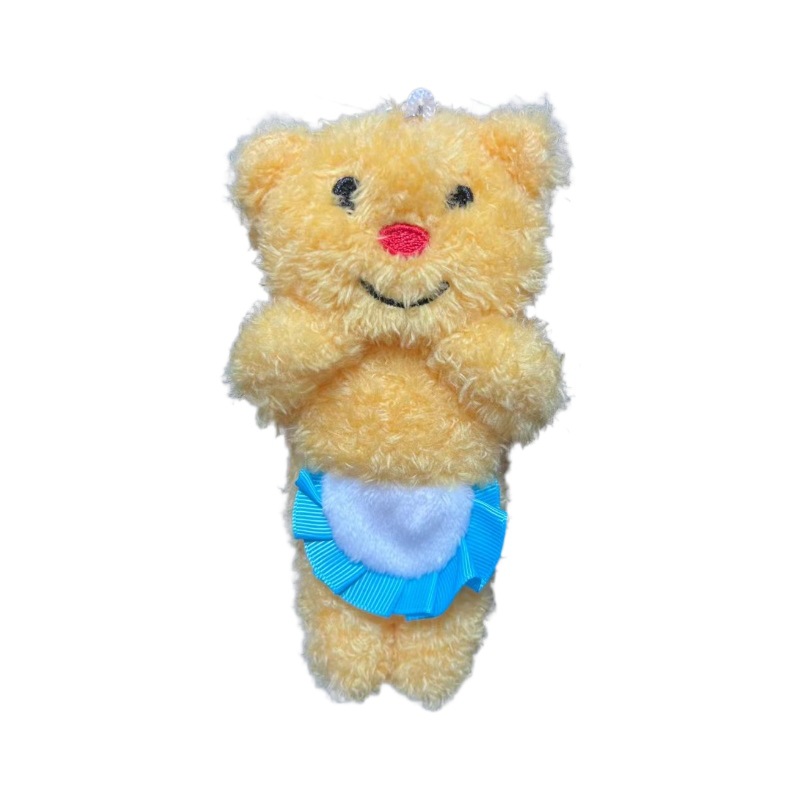 Thai Butter Bear Butterbera Pendant Plush Toy Claw Machine Doll Doll Key Chain Gift Item Picture
