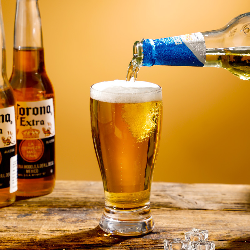 Craft beer glass, draft beer glass, household creative and personalized large draft beer wheat glass, bar special glass Application Scenario