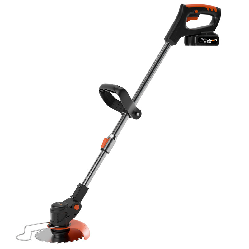 Lithium Mower Small Household Weeder Hand-Held Electric Lawn Mower Garden Trimmer Rechargeable Lawn Mower Item Picture