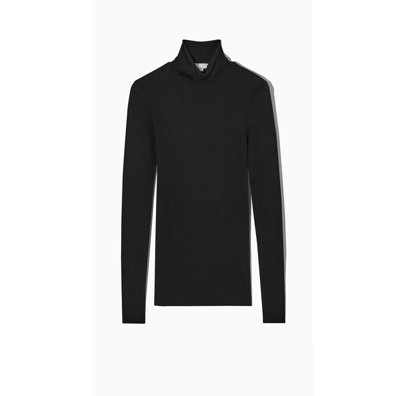 The 2022 autumn/winter new C brand women's slim-fit high-neck solid color wool base layer is a must-have for casual commuting Item Picture