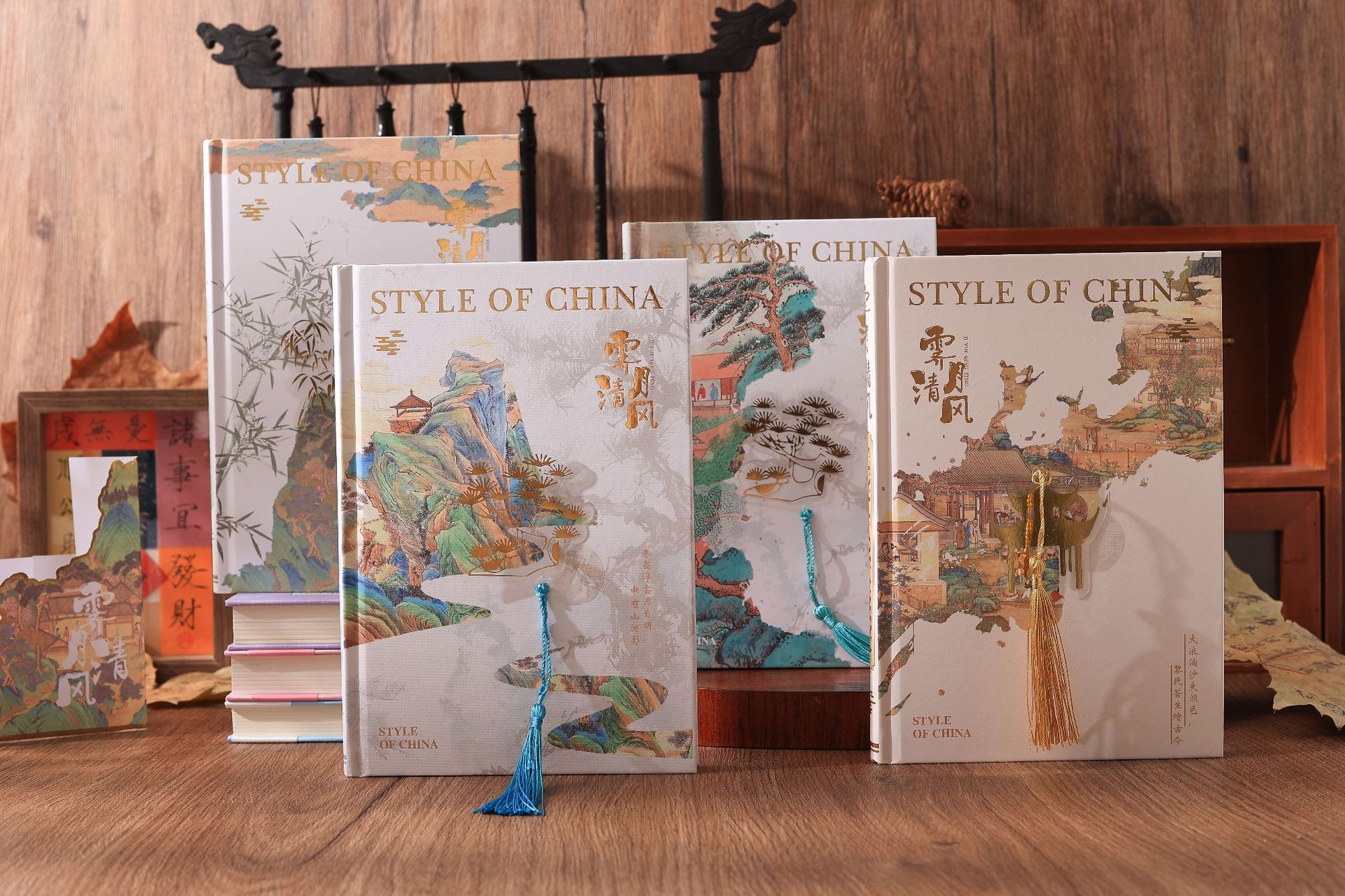Jingu Stationery 25K Jiyue Qingfeng Round-Back Hardcover Notebook, Handbook, Student Notebook pic 21