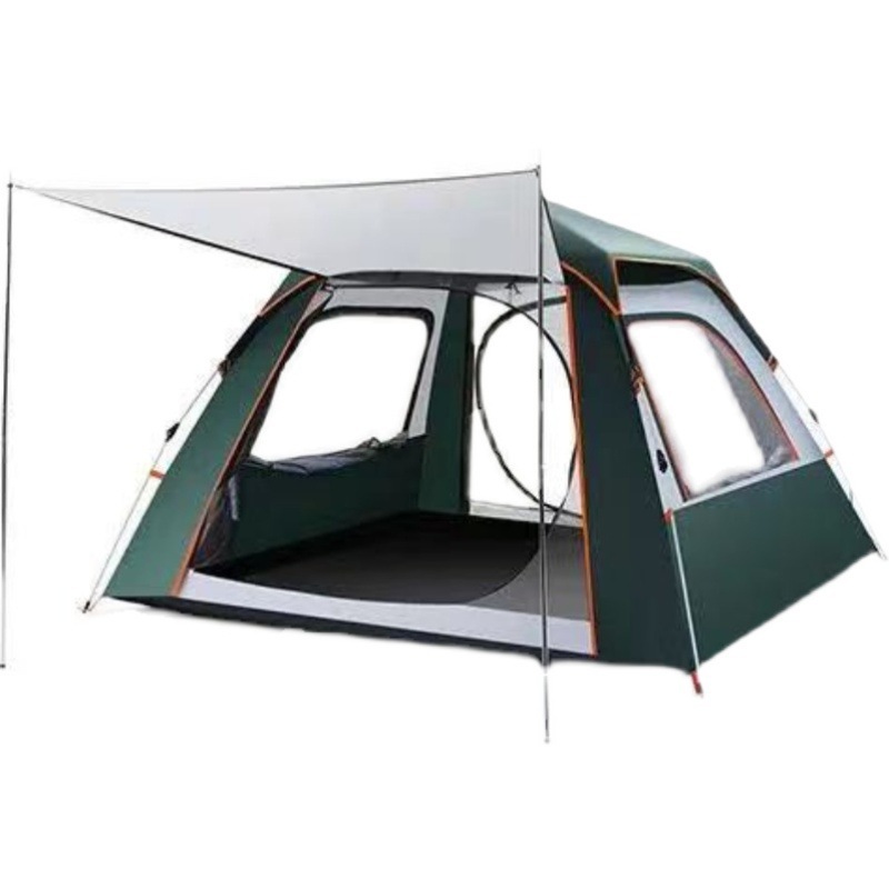 Portable folding tent outdoor camping equipment, park picnic camping, children's fully automatic thickening Item Picture