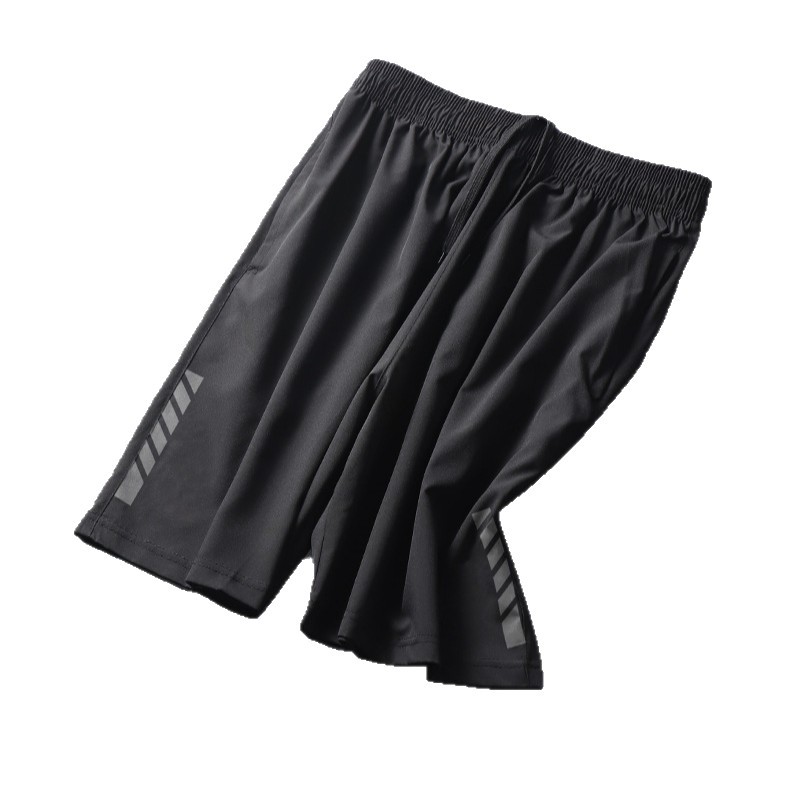 T cross-border trade men's sports shorts, elastic and breathable running five-inch pants, summer quick-drying fitness pants Item Picture