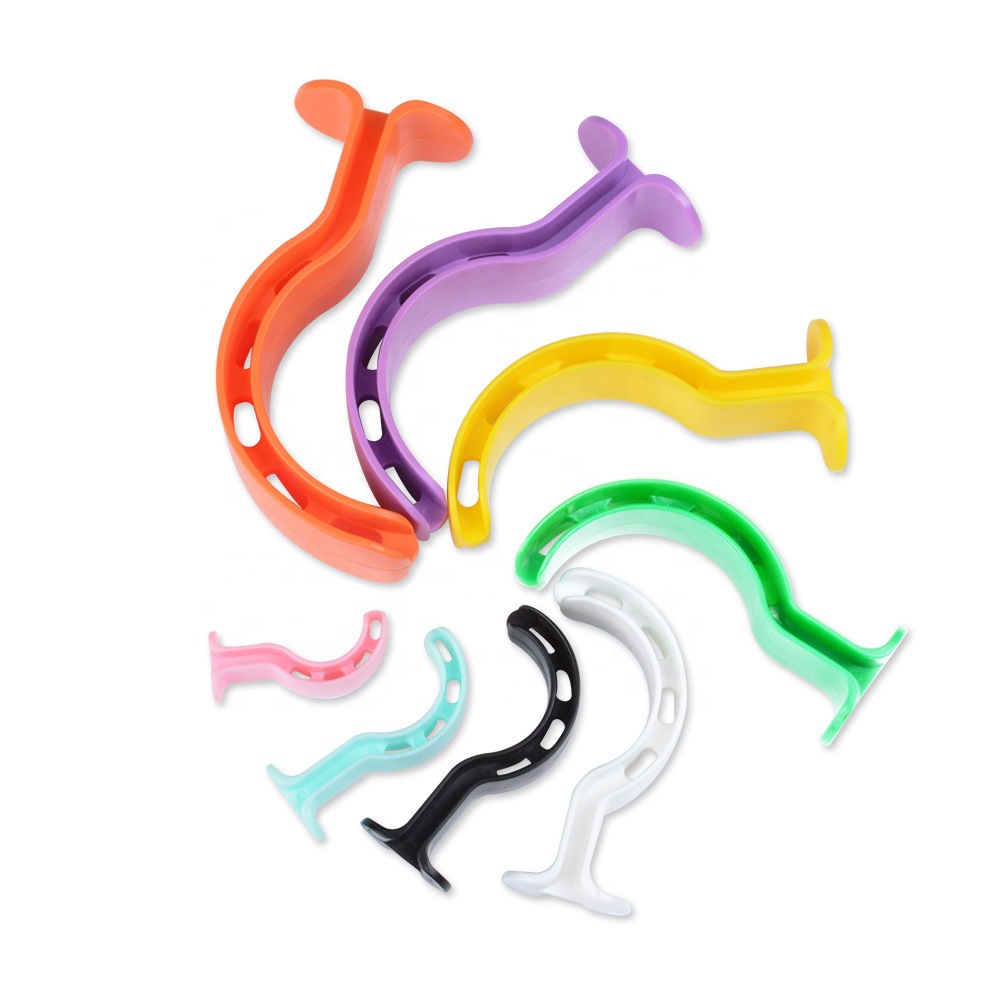 Cross-border exclusive disposable bilateral oropharyngeal ventilation duct, multi-specification color medical hollow oropharyngeal Specification image