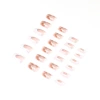 【 Cream Amber 】 Wearable nail plates, finished nail patches, wholesale wearable nails, high-end nail plates Application Scenario