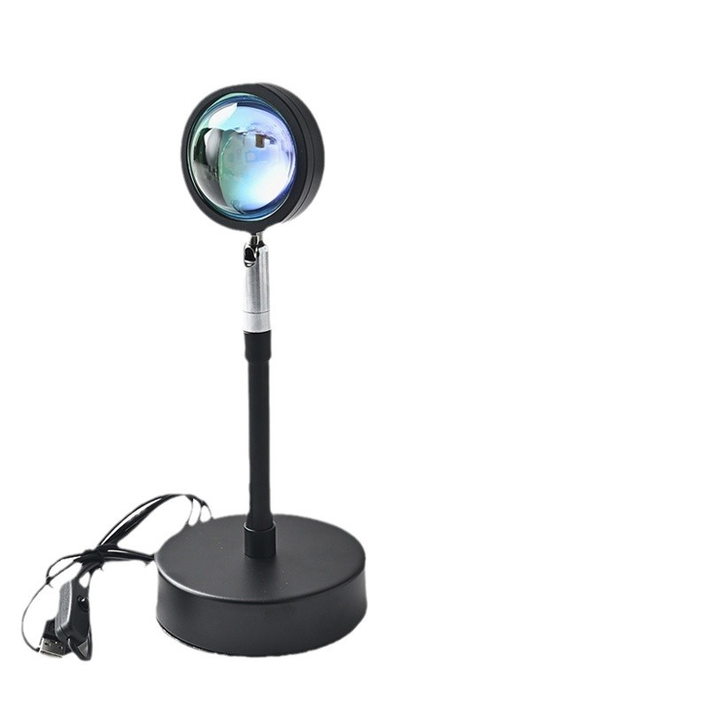 Sunset Sunset Lamp Landing Creative Network Red Live Sunset Led Projection Lamp Light Luxury Ins Wind Table Lamp Atmosphere Lamp Lamp Can Be Controlled Remotely Item Picture