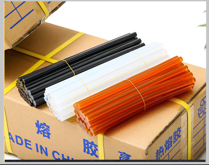 Wholesale of hot melt glue sticks: 11mm transparent glue sticks, 7mm high-viscosity hot melt glue sticks, 25kg boxes pic 21