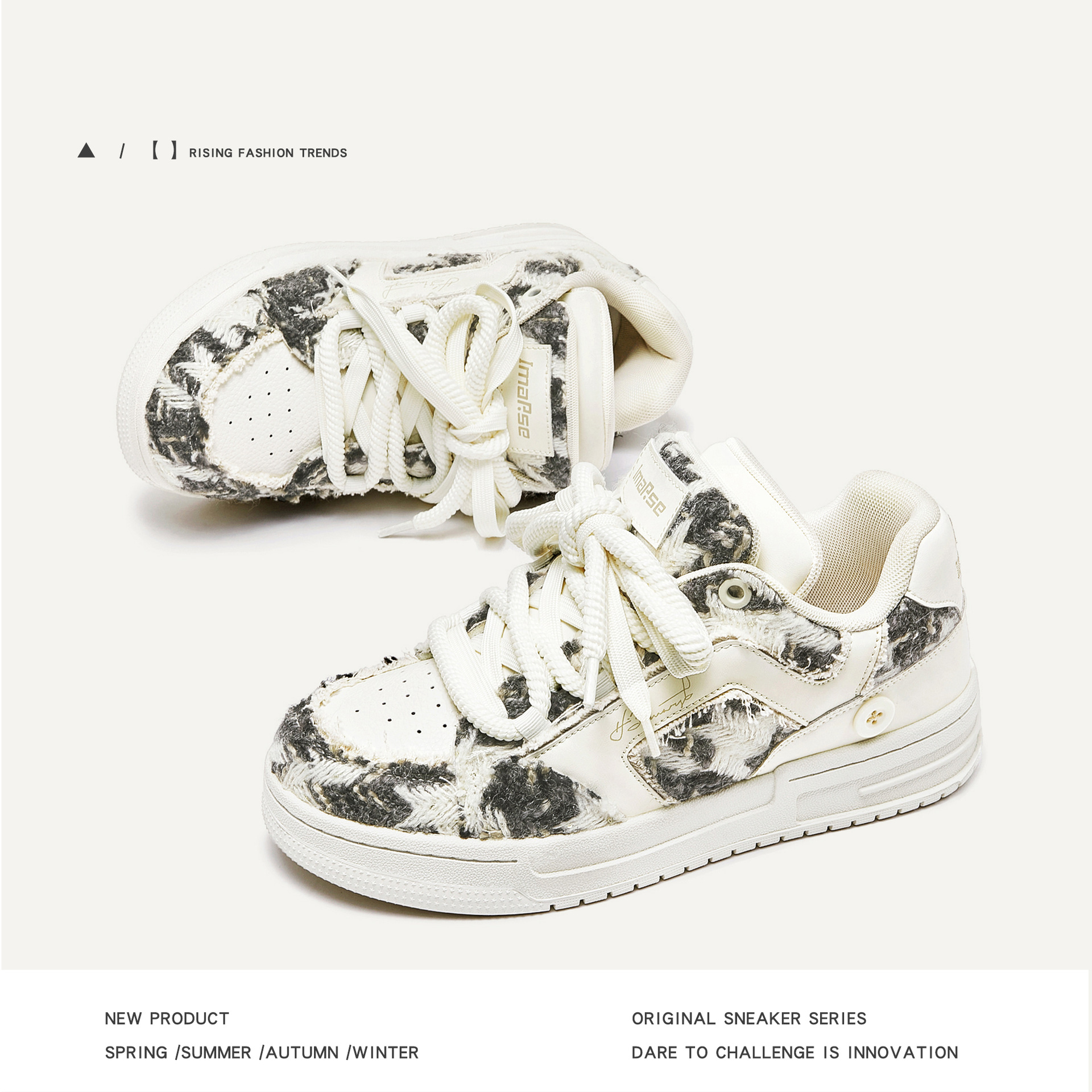 小白鞋女/小白鞋女2021休闲/女士休闲鞋/老爹鞋/阿甘鞋女2024休闲细节图