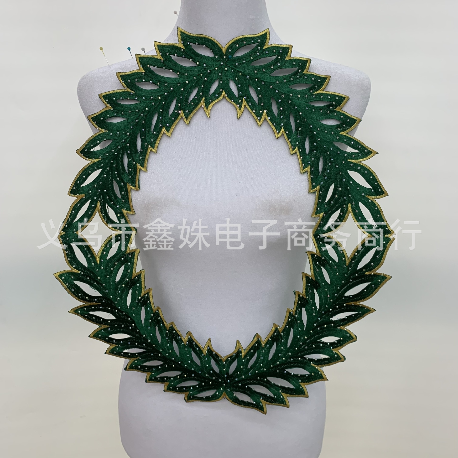 حلقات تطريز دائرية متعددة الألوان، مستلزمات ملابس للمسرح Item Picture