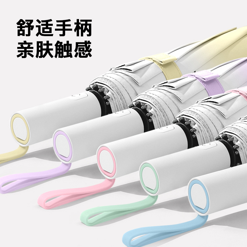 10骨全自动雨伞防回弹遮阳伞防晒防紫外线太阳伞可定制晴雨两用伞