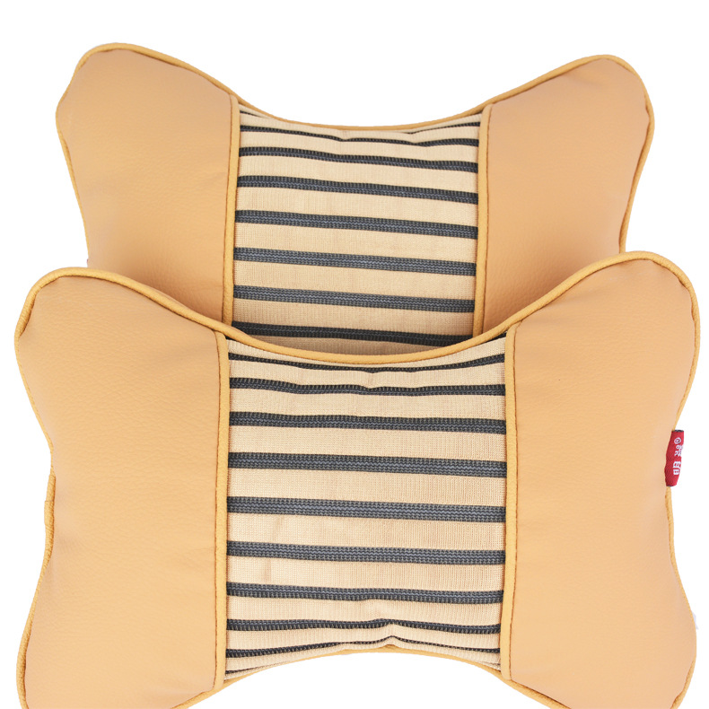 Wholesale car headrests and cushions, car seat comfort neck protectors, a pair of bone pillows, car interior products