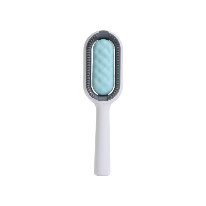 Pet cleaning and hair removal brush