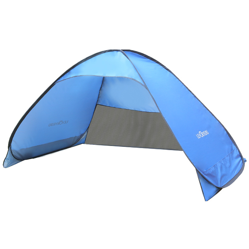 The beach tent for changing clothes, outdoor sunshade, sun protection, water resistance, simple and quick opening, automatic park tent is small and portable Item Picture