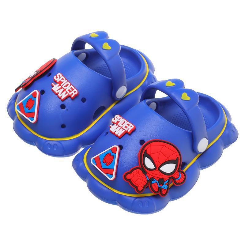 Children's summer cute cartoon slippers, cool slippers with a feeling of stepping on poop, eva slippers for outerwear, wholesale of boys' flip-flops Item Picture