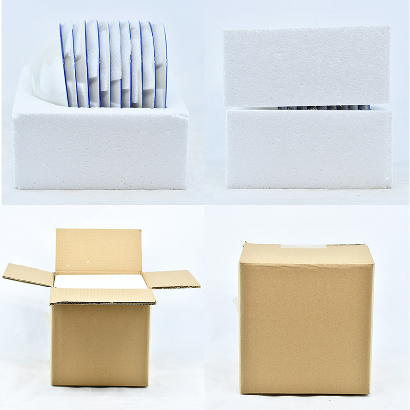 Wholesale of 10 7-inch large noodle bowls, porcelain bowls, blue and white porcelain bowls, commercial soup bowls and household bowls Specification image