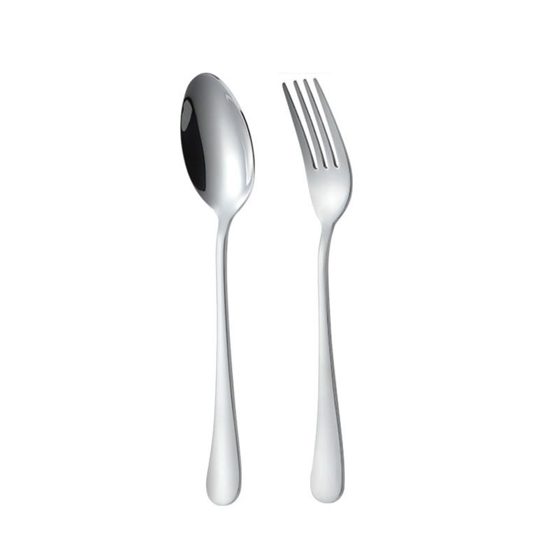304 Stainless Steel Tip Spoon Household Soup Spoon Adult Porridge Spoon Hotel Restaurant Western Food Tableware Stirring Dessert Coffee Spoon Item Picture