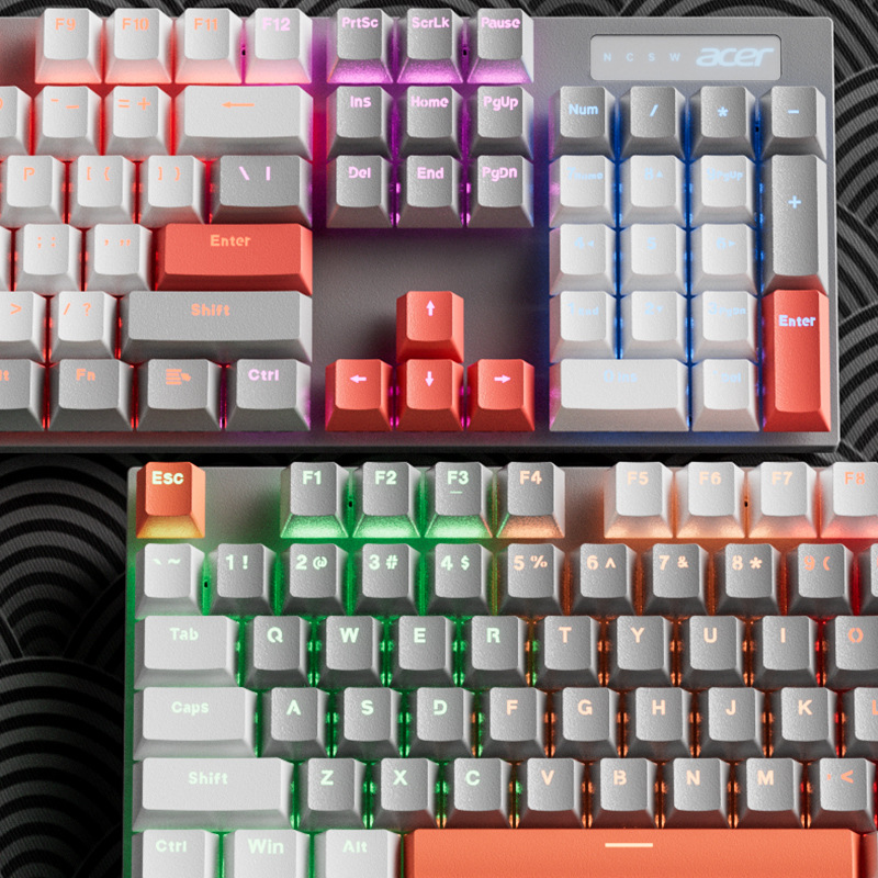acer acer 104 key mechanical keyboard Green axis Red axis Tea axis office game keyboard computer notebook universal Application Scenario