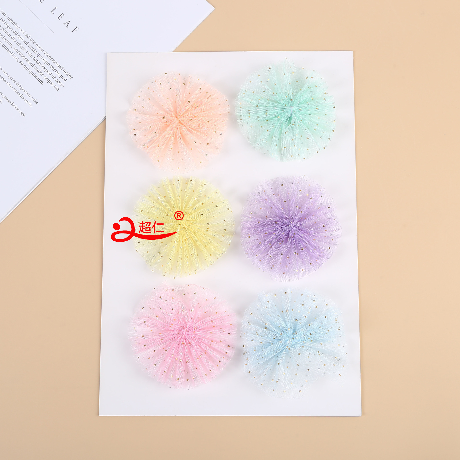 Handmade Bows Japanese And Korean Style Hair Accessories Gift Clothing Accessories New Mesh Umbrella Bows Can Be Produced