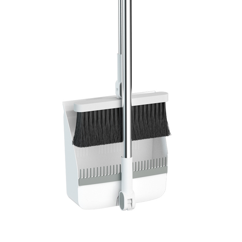 木棍拖把杆/水打扫/扫把组合/扫把/撮箕白底实物图