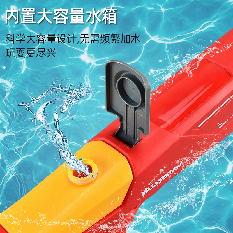 Shark-Mouth Water Gun Electric Spray Automatic Continuously Cooling Water Cross-Border E-Commerce Explosive Products Tiktok Network Red Water Toy details Picture
