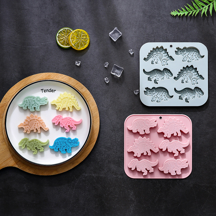 Stock 6 Even 6 Different Models Of Silicone Mold Baking Chocolate Mold Ice Lattice Cake Mold Specification drawing