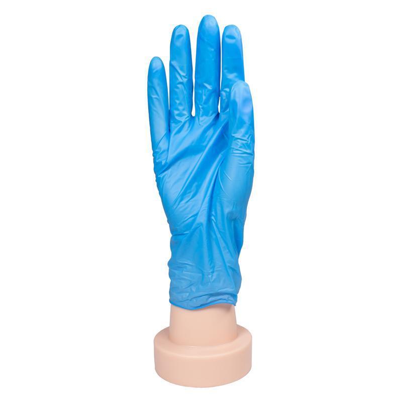 跨境批发干活劳保耐磨清洁维修防护PVC乳橡胶加厚一次性手套详情图3