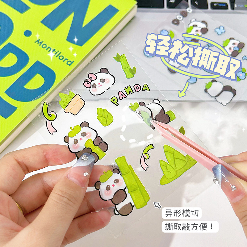 贴纸/PET贴纸/造景贴纸/浮雕水晶贴/儿童贴纸产品图