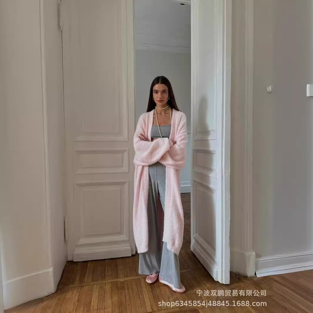 毛衣/女装女式v领时尚休闲/毛衣女/女装/外套女宽松韩版细节图
