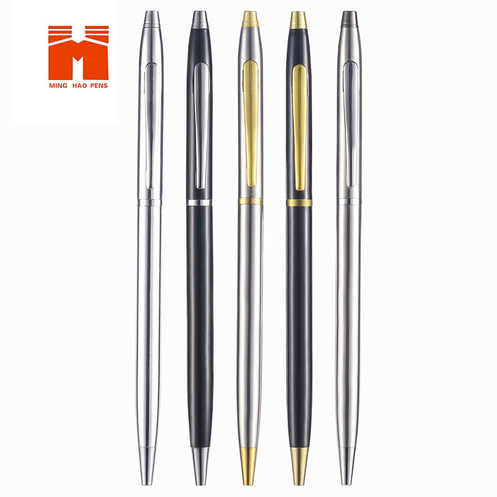 圆珠笔/硅胶珠子/中学生写字笔批发/按动笔/中学生笔白底实物图